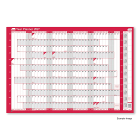 Sasco Year Planner Compact Landscape Unmounted 2027