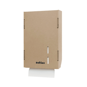 Satino Towel Dispenser Cardboard Brown 6 Pack 332850 912082 F