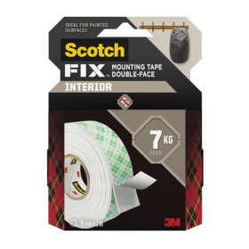 Scotch Fix Double Sided Interior Mounting Tape 19mm x 3m 3M09866 F