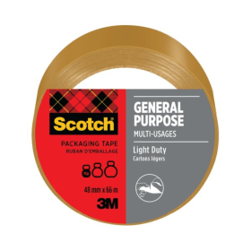 Scotch General Purpose Tape 48mm x 66m Brown 915444 F