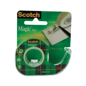 Scotch Magic Tape 19mm x 7.5m Clear 12 Pack 448118 F