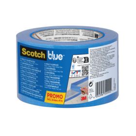 Scotch Masking Tape 24mm x 41m Blue 3 Pack 3M72200 F