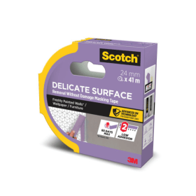 Scotch Masking Tape Delicate Surface 24mm x 41m Purple 3M51502 F