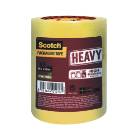 Scotch Packaging Tape 50mm x 66m Clear 3 Pack 478834 F