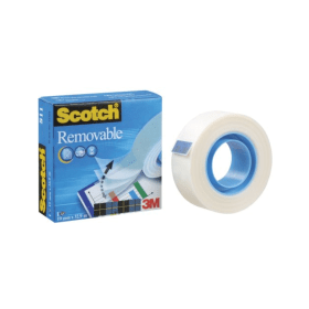 Scotch Removable Magic Tape 19mm x 33m Clear 138353 F