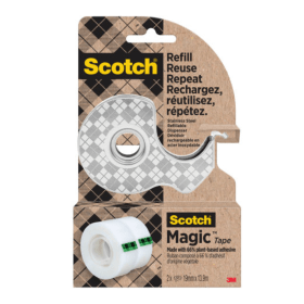 Scotch Tape Dispenser 2 Magic Tape Rolls 19mmx13.9m 3M98090 F