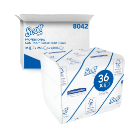 Scott Bulk Pack Toilet Tissue 2 Ply 250 Sheets 36 Pack 526206 F