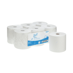 Scott Control Hand Towel Roll 300m 1 Ply White 6 Pack 607254 F