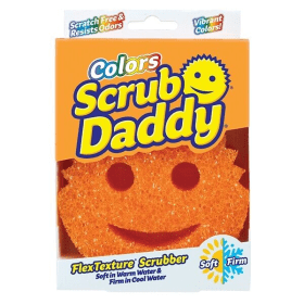 Scrub Daddy Colour Sponge Orange