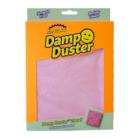 Scrub Daddy Damp Duster Towel Pink