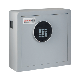 Securikey Electronic Key Safe 38 Key Cabinet Grey 607256 F