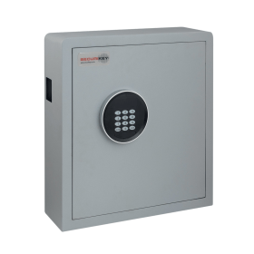 Securikey Electronic Key Safe 70 Key Cabinet Grey 607257 F