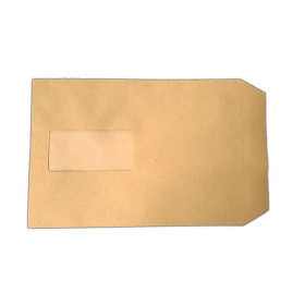 Self Seal C5 Windowed Envelope 90gsm Manilla 500 Pack 809034 F