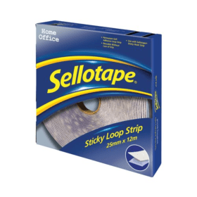 Sellotape Sticky Loop Strip 25mm x 12m 1445182 118968 F