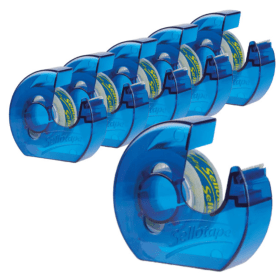 Sellotape Super Tape Dispenser Roll 18mm x 15m Clear 6 Pack 285573 F