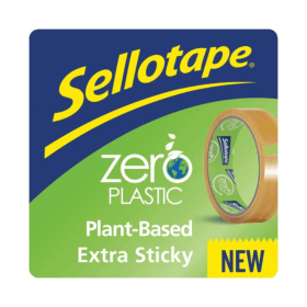 Sellotape Zero Plastic Tape 24mm x 30m Clear 602973 F