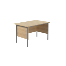 Serrion Rectangular 4 Leg Desk 1200mm x 750mm x 730mm Ferrera Oak 384443 F