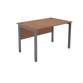 Serrion Rectangular Goal Post Desk 1200x800x730mm Ellmau Beech KF882387 831740 F