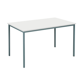 Serrion Rectangular Meeting Table 1200mm x 800mm x 730mm White 577008 F