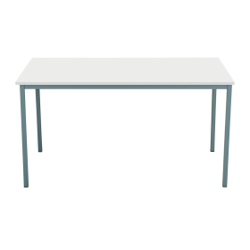Serrion Rectangular Meeting Table 1200mm x 800mm x 730mm White 577031 F
