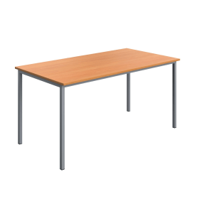 Serrion Rectangular Meeting Table 1500mm x 726mm x 750mm Beech 831600 F