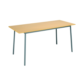 Serrion Rectangular Meeting Table 1800mm x 820mm x 730mm Oak 577051 F