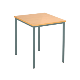 Serrion Square Table 750x750x726mm Beech KF78094 831599 F