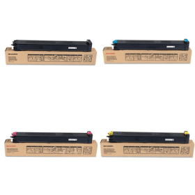 Sharp MX 23GT Multipack Full Set of 4 Toner Cartridges Original
