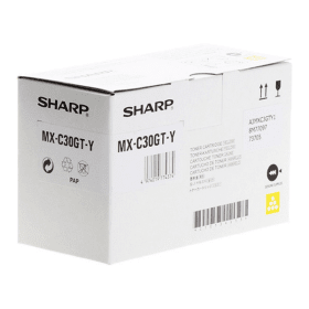 Sharp MX C30GTY Yellow Toner Cartridge Original