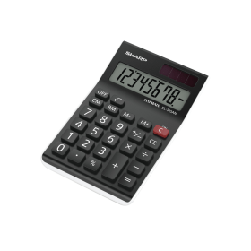 Sharp Semi Desktop Calculator Black 389829 F