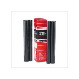 Sharp UX 3CR Black Thermal Transfer Ribbon Twin Pack Original