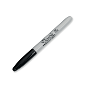 Sharpie Permanent Markers Fine Tip Black 24 Pack 492523 F