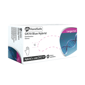 Shield Vinyl Nitrile Mix Powder Free Gloves L 100 Pack 615756 F