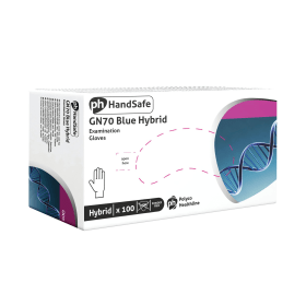 Shield Vinyl Nitrile Mix Powder Free Gloves M 100 Pack 615755 F