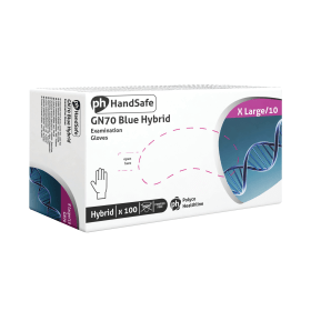 Shield Vinyl Nitrile Mix Powder Free Gloves XL 100 Pack 615757 F