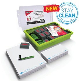 Show me A4 Whiteboards Classroom Tray Kits 30 Pack 761571 F