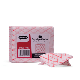 Show me Plant Based Drywipe Eraser Cloths Assorted 40 Pack 892050 F