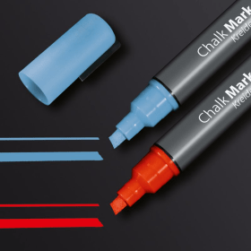 Sigel Chalk Marker Chisel Tip 1 5mm Assorted 2 Pack 774929 F
