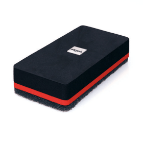 Sigel Magnetic Board Eraser 130mm x 60mm x 26mm Black 436857 F