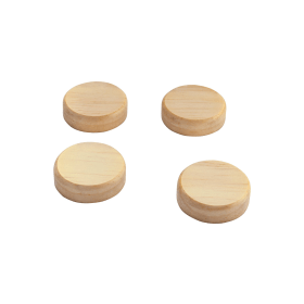 Sigel Round Wooden Magnets 4 Pack 774902 F