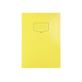 Silvine A4 Tough Shell Exercise Book 80 Page Yellow 25 Pack 830714 F