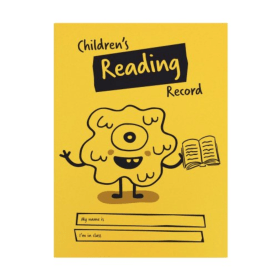 Silvine Childrens Reading Record A5 Yellow 25 Pack 391219 F