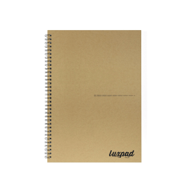 Silvine Luxpad Notebook Ruled 160Pages A4 795912 F