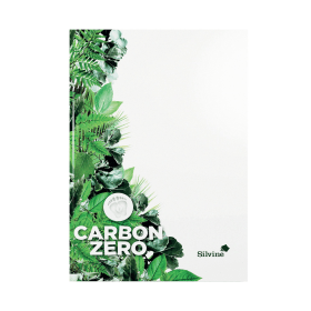 Silvine Notebook Casebound Ruled 120 Pages A4 White R307 760560 F