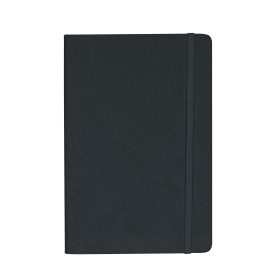 Silvine Notebook Ruled 160 Pages A5 Black 761788 F