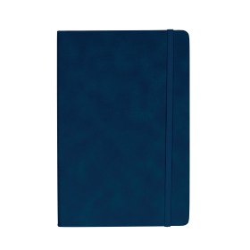 Silvine Soft Feel Executive Notebook Ruled 160 Pages A5 Royal Blue 761789 F