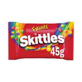 Skittles Fruit Flavour Sweets Pouch 45g 36 Pack 890100 F