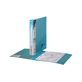 Snopake 2 Ring Binder 25mm A4 Blue 10 Pack 110927 F