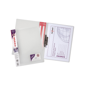 Snopake ClampBinder A4 Clear 10 Pack 103419 F
