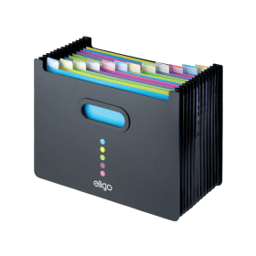 Snopake Eligo Desk Expander 13 Part A4 Black 133557 F
